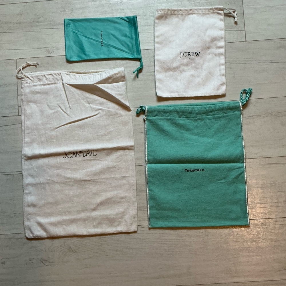 Tiffany, J.Crew, Joan & David Dust Covers
